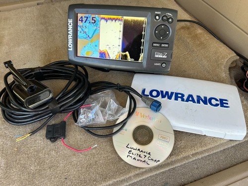 Plotter grafico lowrance elite - plotter,
