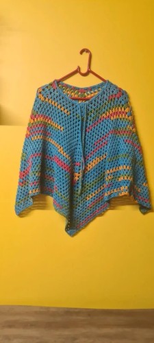 Poncho cappa vintage anni - vintage,
