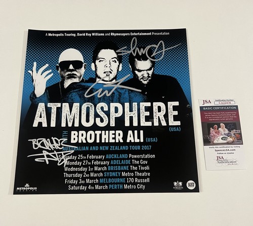 Atmosphere brother ali signed - atmosphere,