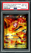 Pokemon Charizard EX Rosso e