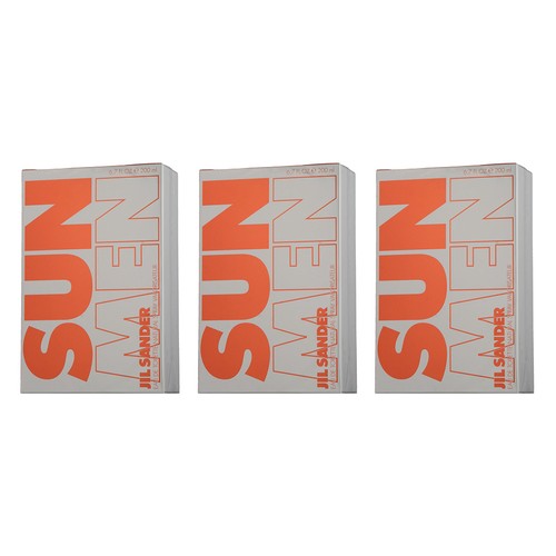 Jil sander sun men edt - 3x,