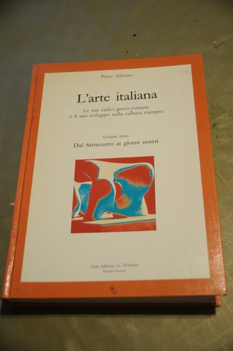 Arte italiana vol - terzo, dal