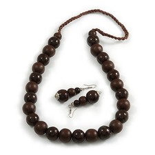 Set collana e orecchini in