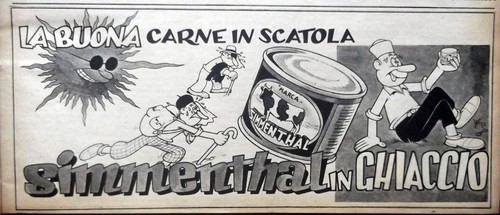 Jacovitti strip pubblicità - jacovitti,