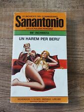 Libro UN HAREM PER BERU' LE INCHIESTE DEL COMMISSARIO SANANTONIO MONDADORI 1975
