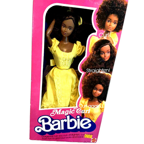 Vintage magic curl barbie - vintage, aa