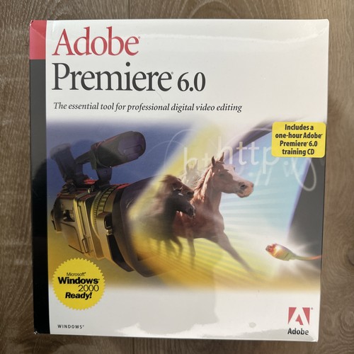 Vintage 1999 adobe premiere - 1999,