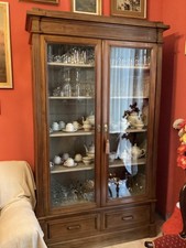 credenza vetrina antica