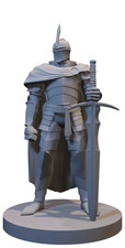Miniatura guerriero in - miniatura, guerriero,