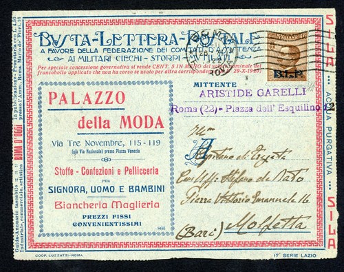 Regno busta lettera postale - -,