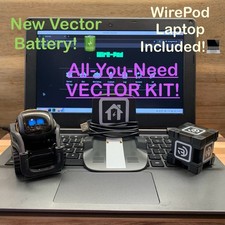 Anki Vector Robot Kit 🤖 | Batteria NUOVA 600 mAh 🔋 | WirePod per Self Hosting 💻