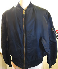 ALPHA  JACKET,   FLYER'S  MAN  uomo  Double  Face  tg XX-Large   Usato  (nero)