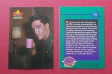 ELVIS PRESLEY TRADE CARD    65  BY THE RIVER GROUP 1993