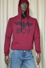 Felpa Bordeaux Boy London con