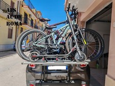 Portabici Posteriore Stand Up 3 Binari per Jeep Renegade 2023 3 Bici Afs Roma