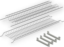 Scolapiatti 86 cm acciaio inox