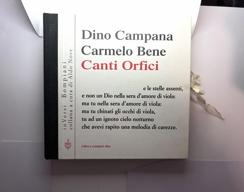 Dino campana carmelo bene - campana,