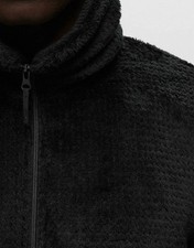 Giacca in pile Goldwin High Loft nera taglia 4 large