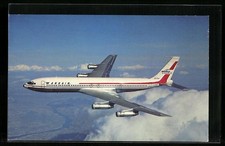 Aereo, Boeing 707-320C della Wardair Canada Ltd., cartolina 