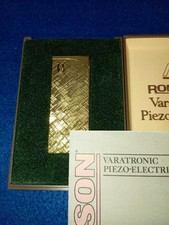 RONSON - ACCENDINO  PLACCATO