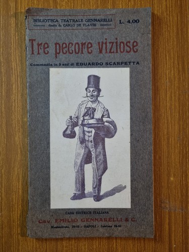 Tre pecore viziose commedia - tre,