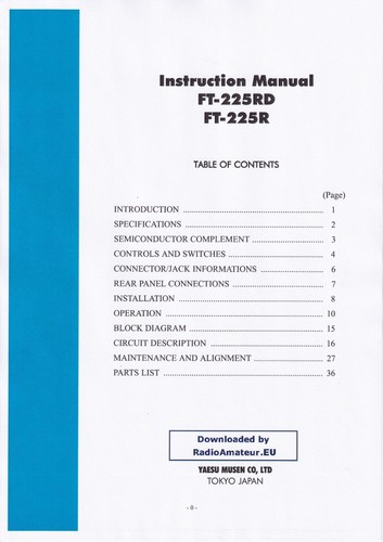 Manuale istruzioni - manuale, di