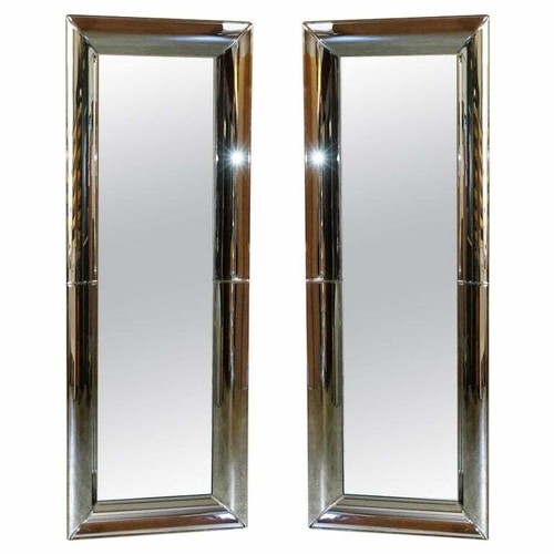 Coppia specchi parete con - parete,