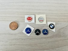 Mini Adesivi per chiavi vintage radica stemma Audi Mercedes