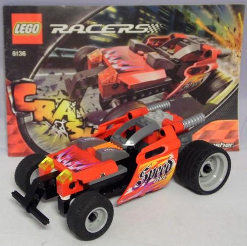 Lego 8136 racers fire - racers, crusher