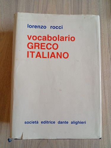 Vocabolario greco italiano - vocabolario, greco-italiano