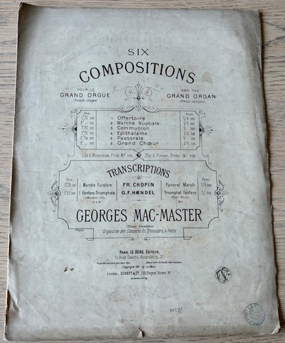 Georges mac master marche - mac-master,