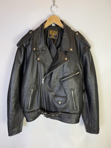 Giacca punk pelle biker - , jts