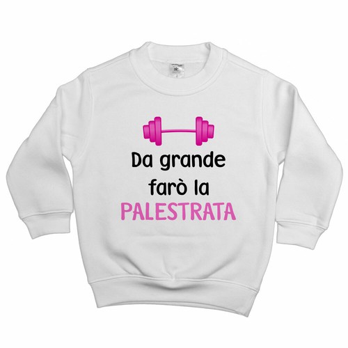 Felpa bambina grande - grande, farò