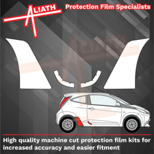 Pellicola Protettiva Vernice Protezione Scheggia Pietra Arco Posteriore Adatto a Toyota Aygo 3dr 2014-2022