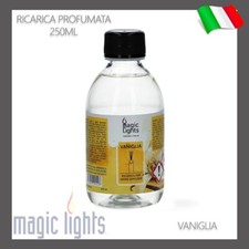 RICARICA PROFUMO AMBIENTE CASA PER DIFFUSORI BASTONCINI 250ML FRAGRANZA VANIGLIA