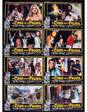 fotobuste LA CASA DELLA PAURA Karin Schubert Rosalba Neri Vallone horror F280