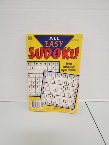 All easy sudoku puzzle book - sudoku, by
