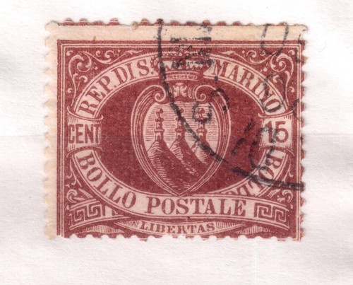 1892 san marino stemma - san,