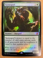 MTG 1x FOIL Tarmogoyf 235 Time