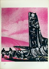 Gianni Bertini Pisa serigrafia moderna astratta arte moderna arredare casa