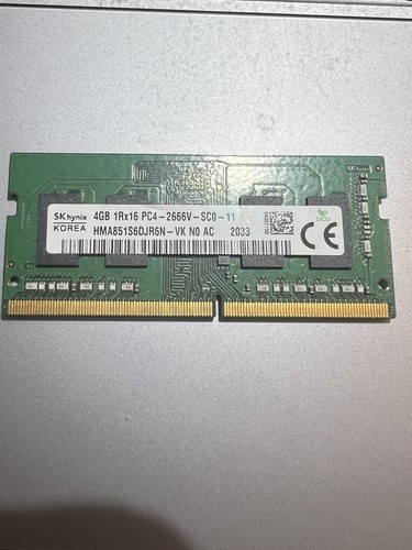 Memoria ram hynix 4gb - memoria,