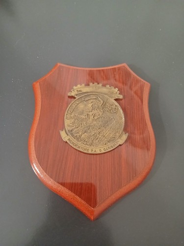 Crest legno marina - crest, militare