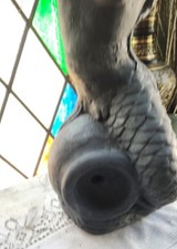 Statua koi fontana sirena in