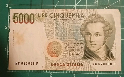 Italy 5000 lire - 5000,