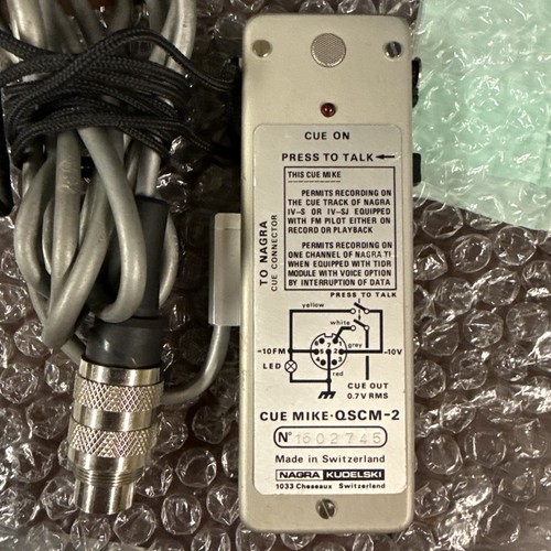 Nagra qscm cue mike - qscm-2,