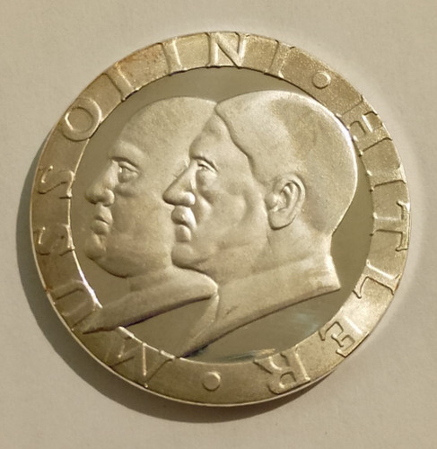 Moneta souvenir mussolini e - souvenir:,