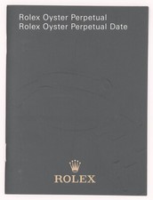 ROLEX OYSTER PERPETUAL BOOKLET