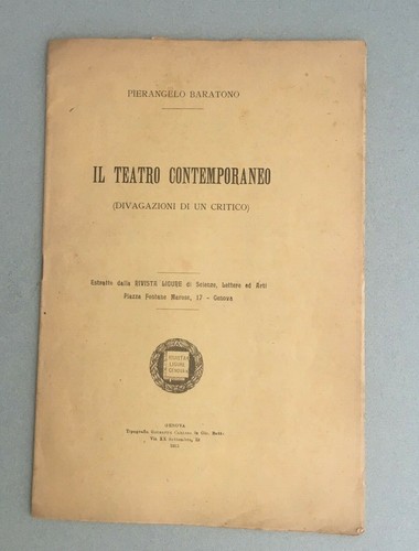 Teatro contemporaneo - teatro,