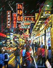 QUADRO ad acrilico su legno compensato cm 100x70 completo di Cornice