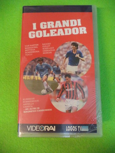 Vhs film grandi goleador - vhs,